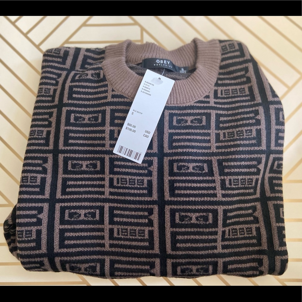 Obey Block Party Sweater